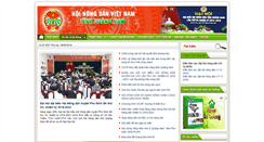 Desktop Screenshot of hoinongdanqnam.org.vn