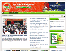 Tablet Screenshot of hoinongdanqnam.org.vn